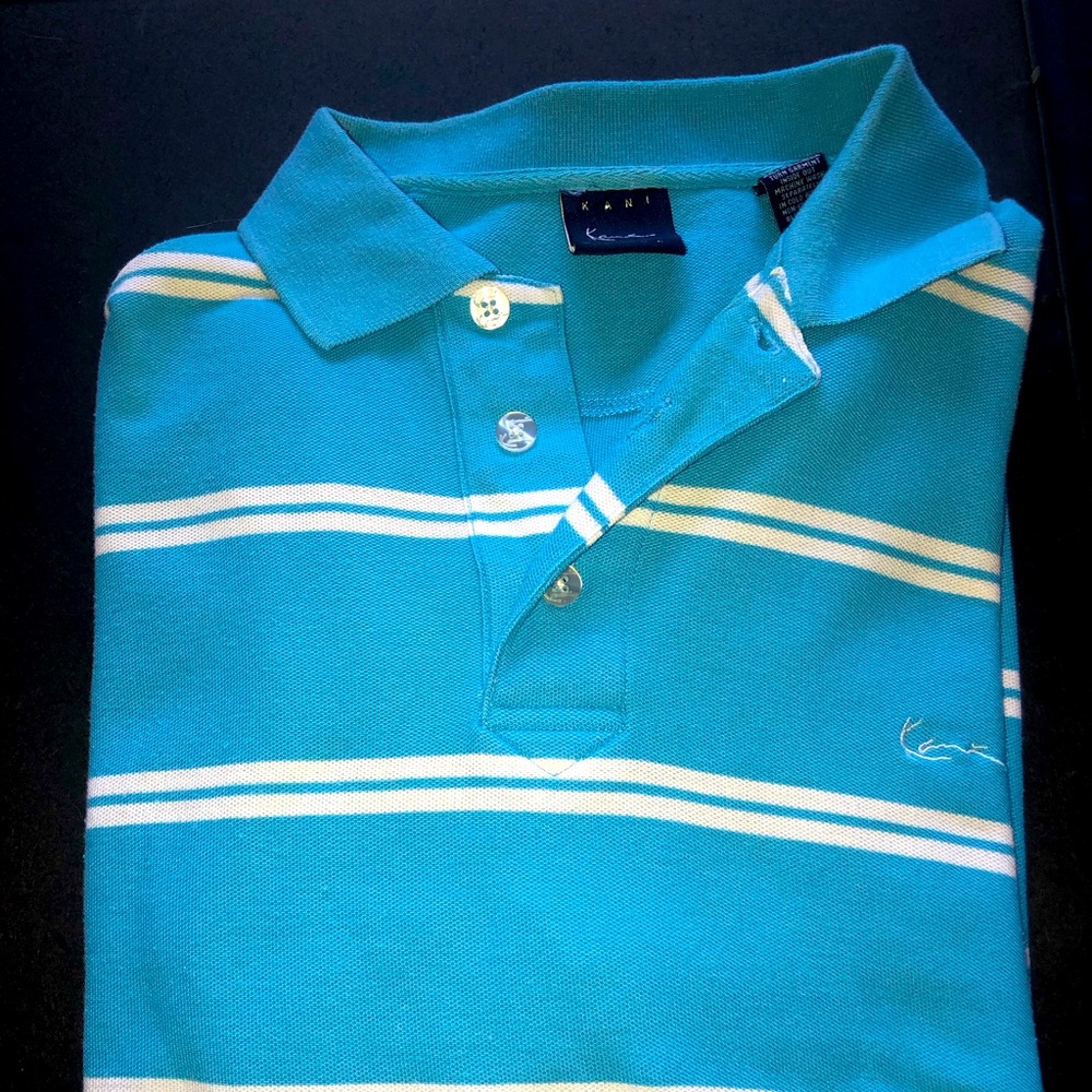Karl Kani Polo Sz L Large Vintage 90’s Hip Hop Streetwear